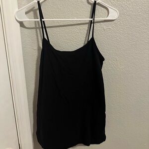 Time and Tru Black Camisole Top